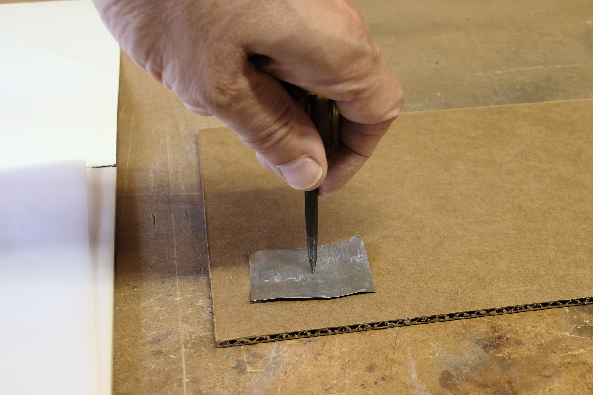 Making the pin-hole