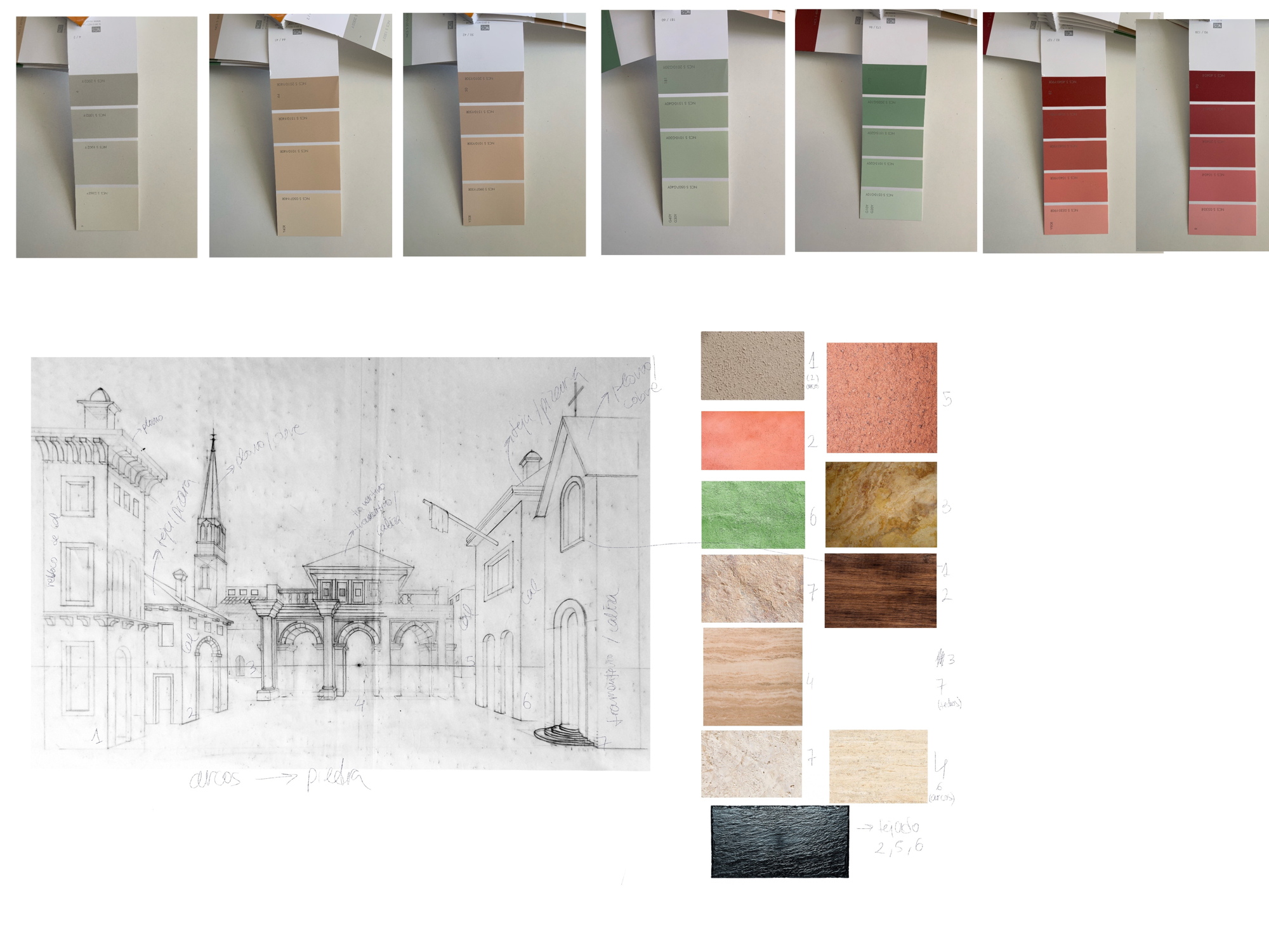 Selecting paints