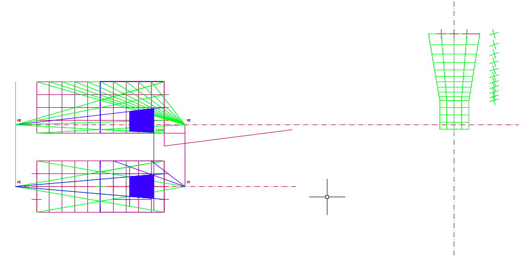 Scenographic grid construction 2